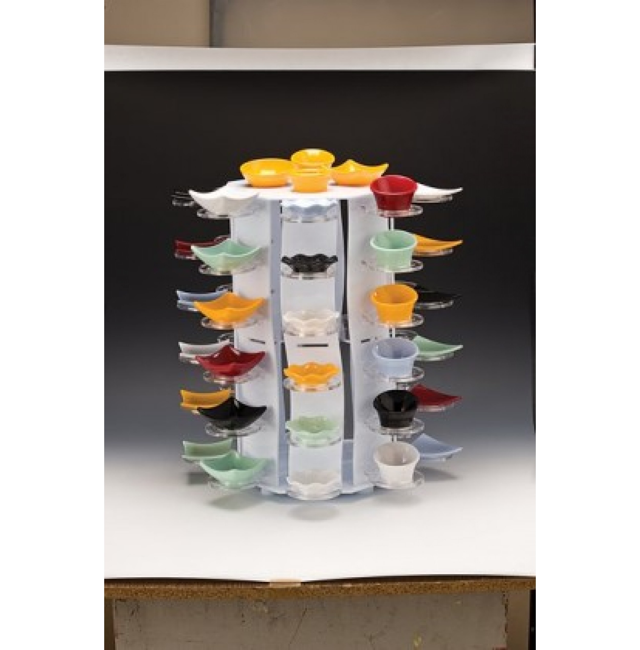DÖNER MİNİMEL TEŞHİR STANDI/52'Lİ 48XH:52 Cm